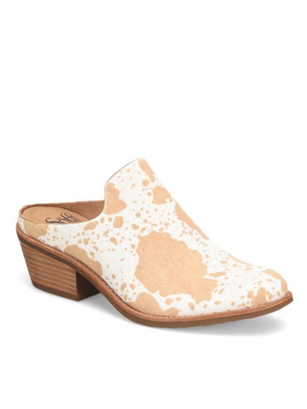Ameera Mule Heeled Clogs
